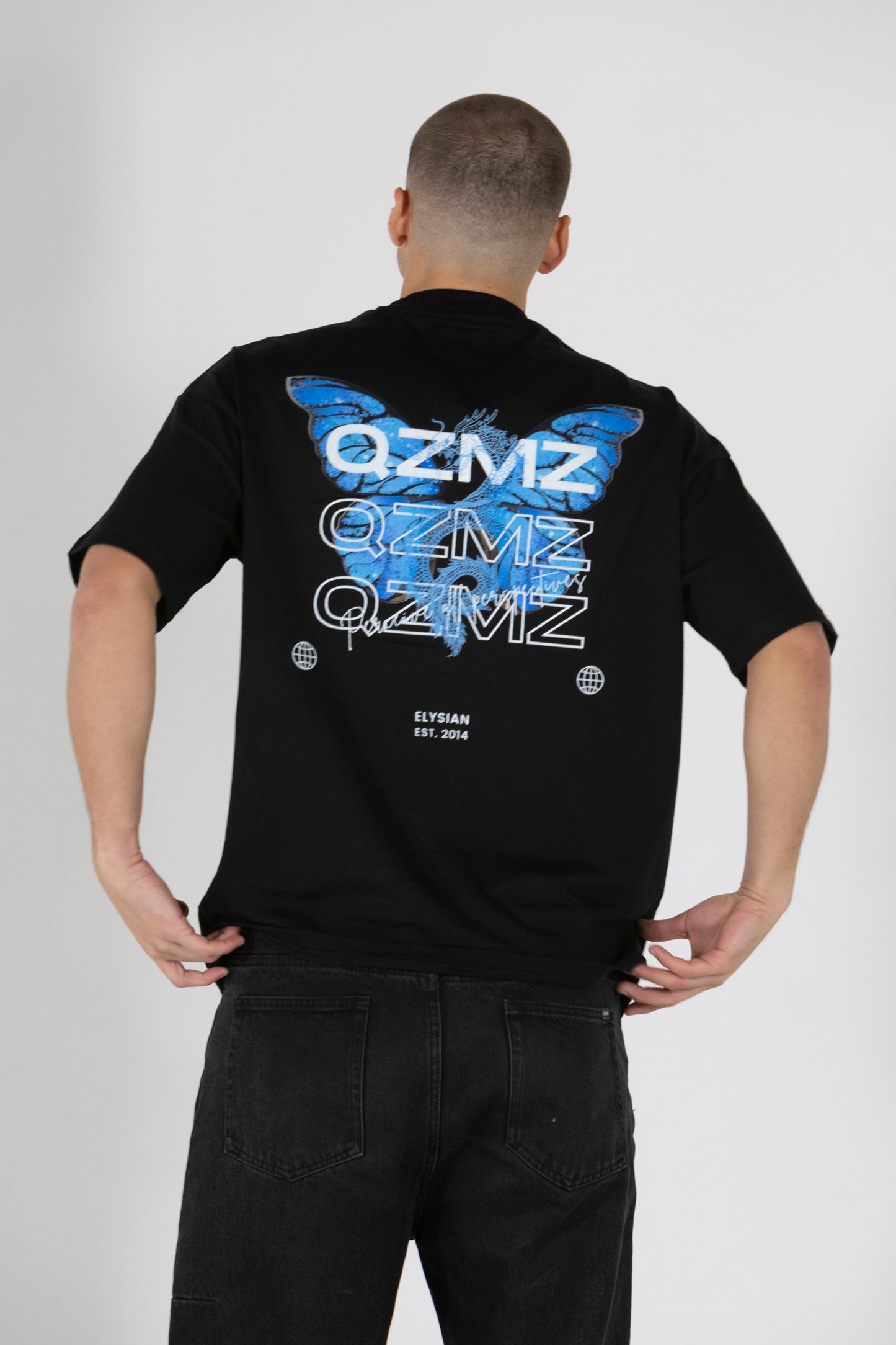 X Hyper Blue Tee